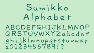 SumikkoAlphabet