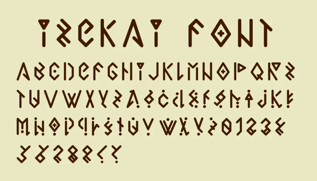 ISEKAI FONT
