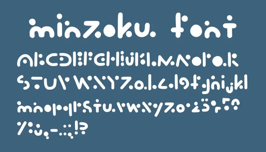 minzoku-font
